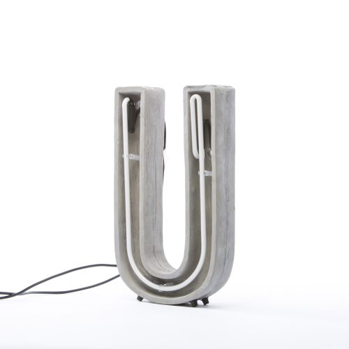 Alphacrete, Concrete Neon Light - U-32259