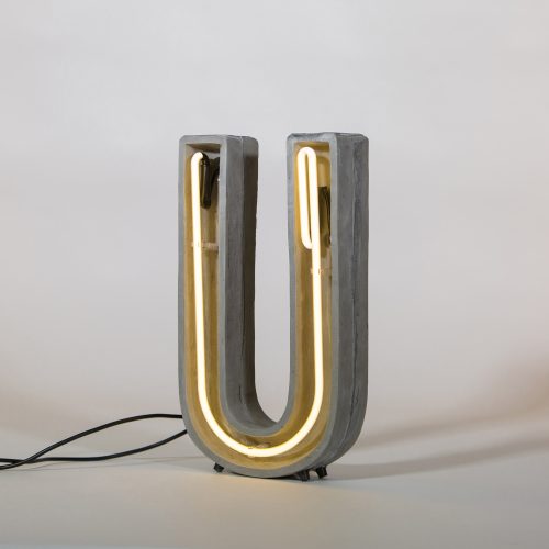 Alphacrete, Concrete Neon Light - U-32261