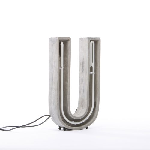 Alphacrete, Concrete Neon Light - U-32262