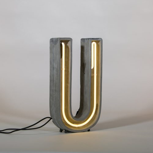 Alphacrete, Concrete Neon Light - U-32260