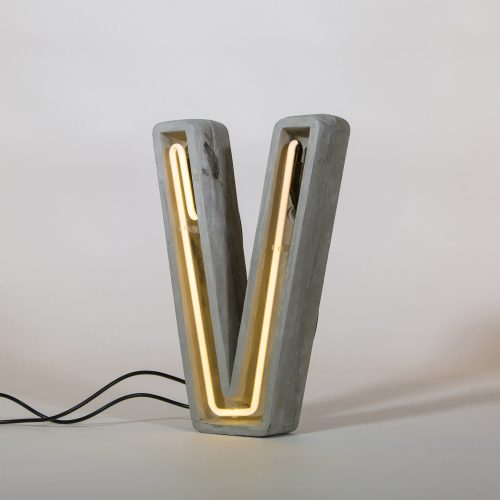 Alphacrete, Concrete Neon Light - V-32264