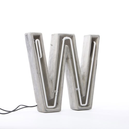 Alphacrete, Concrete Neon Light - W-32274