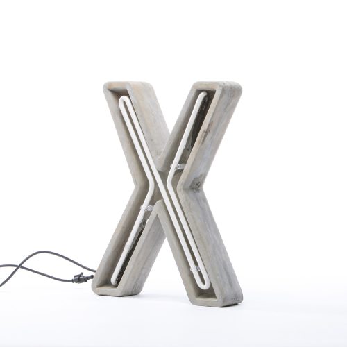 Alphacrete, Concrete Neon Light - X-32283