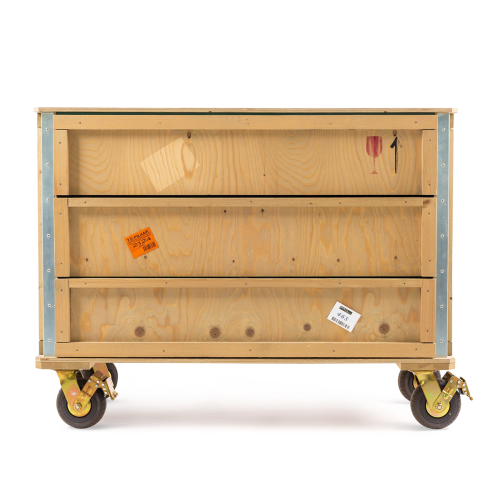 Export Como Chest of 3 Drawers - Wheels-0