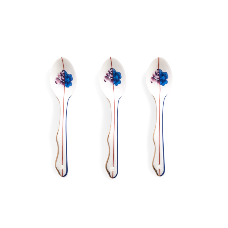 Seletti Hybrid Collection, Armilla Coffee Spoon, Set of 3