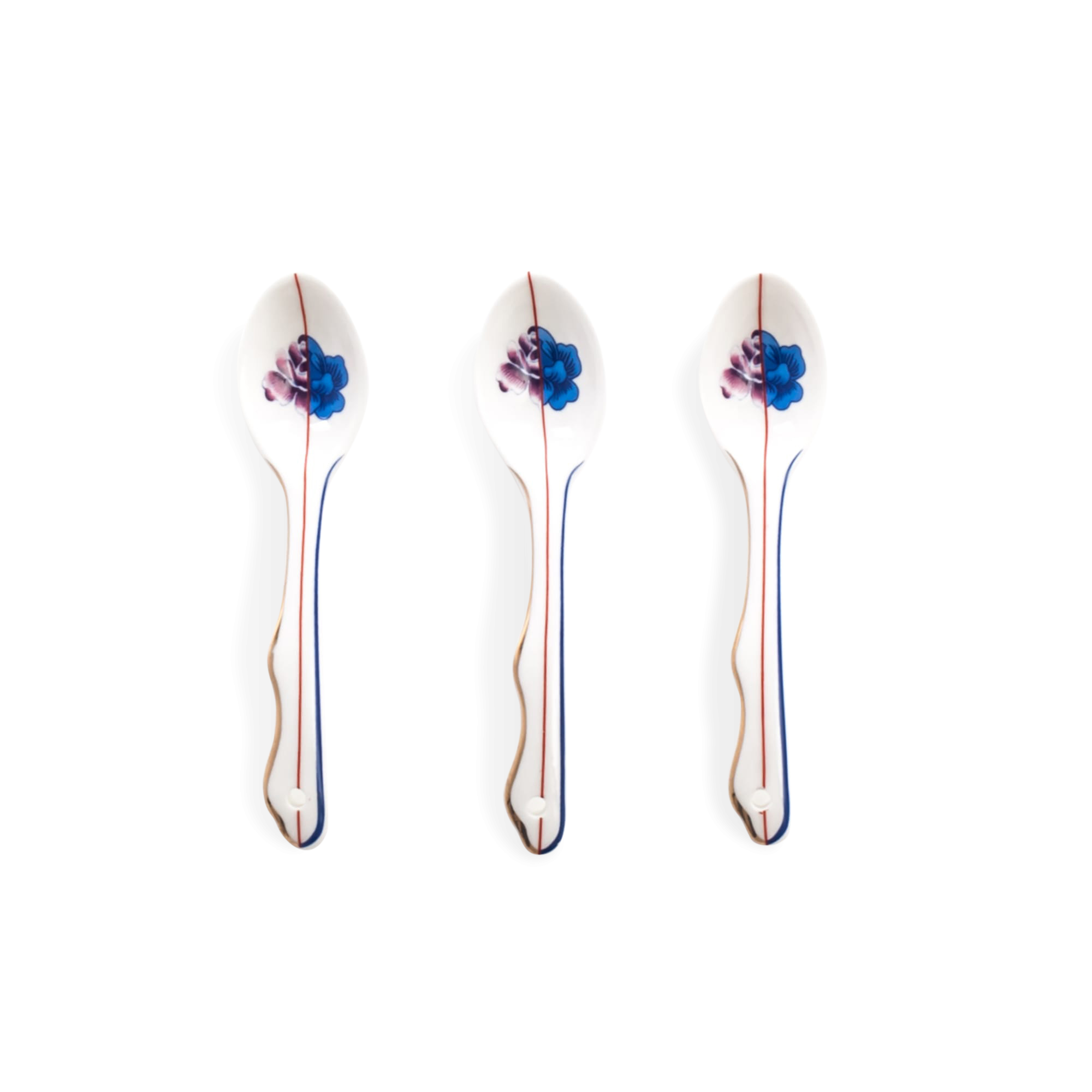 Seletti Hybrid Collection, Armilla Coffee Spoon, Set of 3