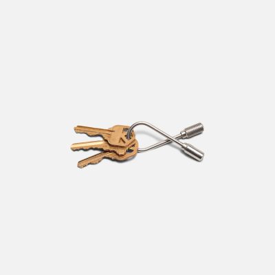 Closed Helix Keyring - Gessato Design Store