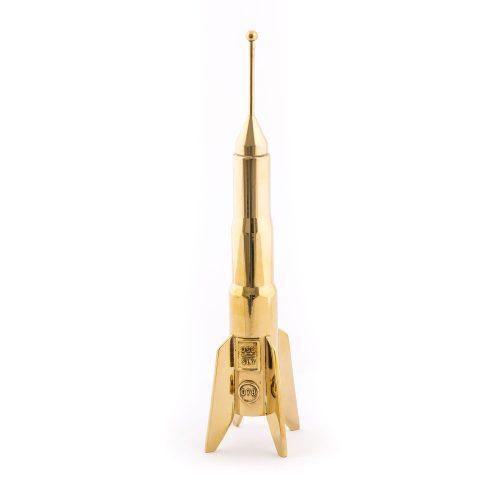 Lunar Hard Rocket Candle Holder-32663