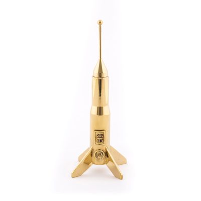 Lunar Hard Rocket Candle Holder-32652