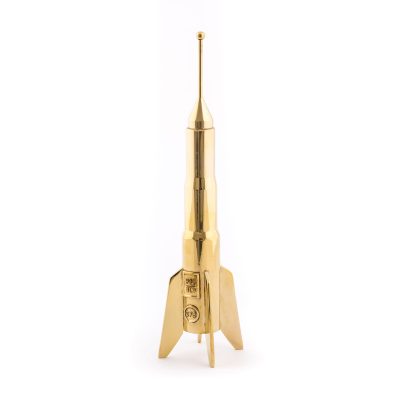 Lunar Hard Rocket Candle Holder-32665