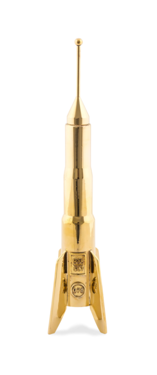 Lunar Hard Rocket Candle Holder