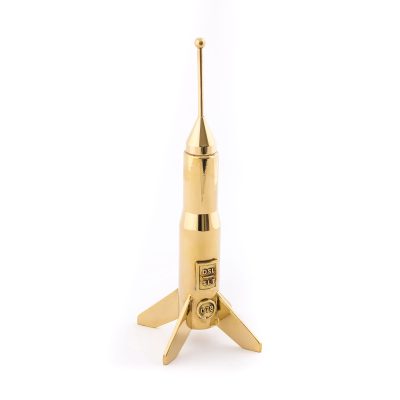 Lunar Hard Rocket Candle Holder-32649
