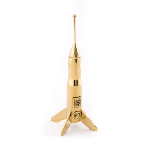 Lunar Hard Rocket Candle Holder-32649