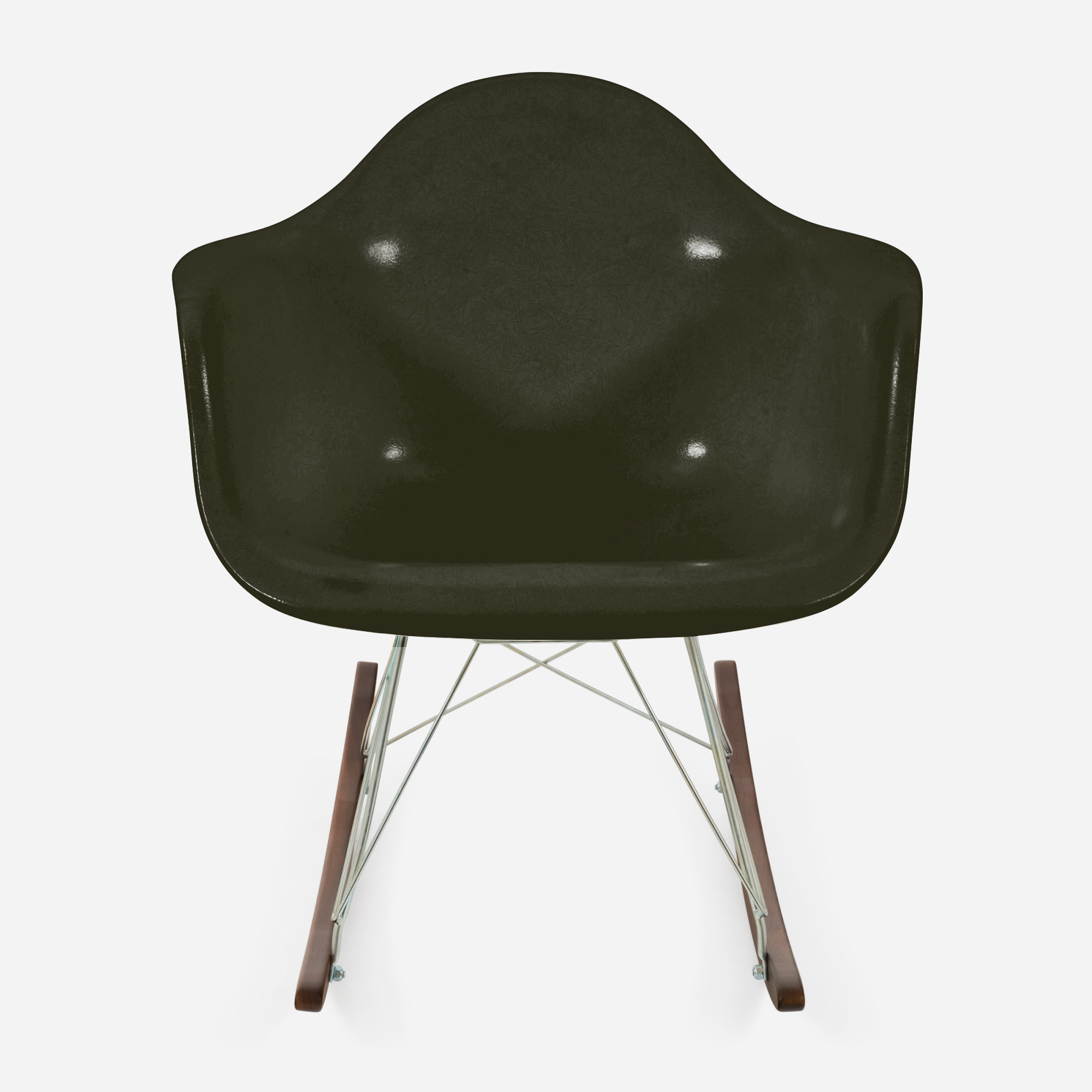 Modernica - Case Study® Arm Shell Rocker, Army Green | Gessato Design Store
