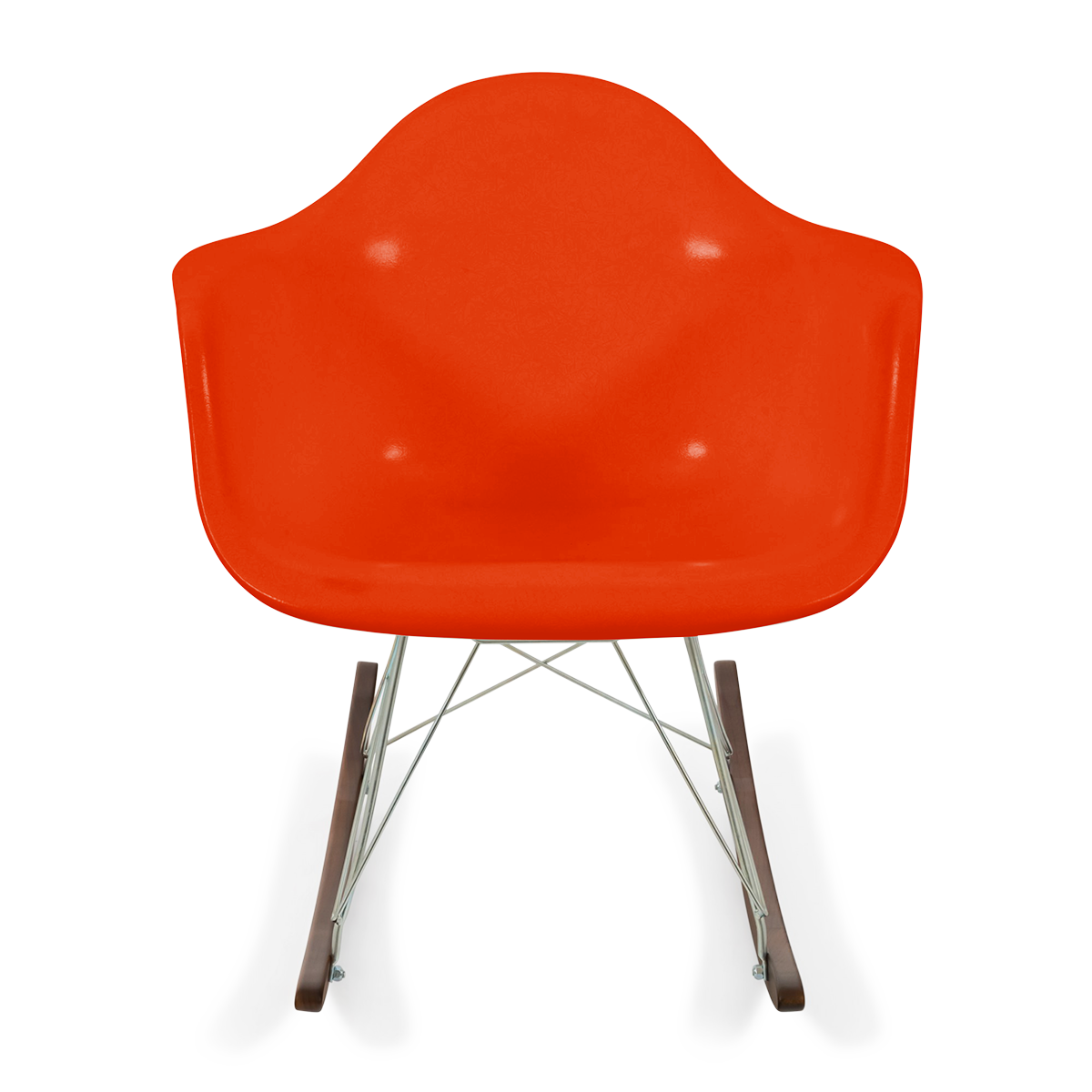 Case Study® Arm Shell Rocker, Orange-0