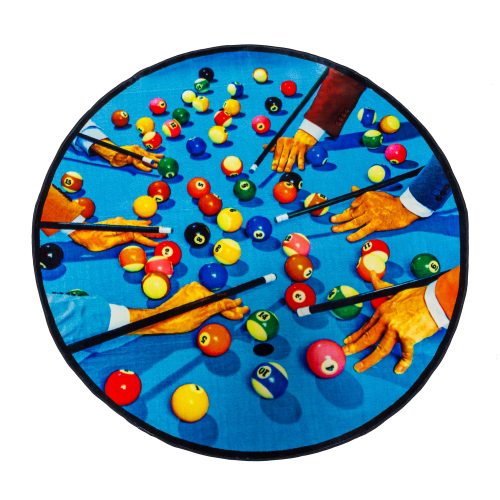 Round Rug Snooker-33867