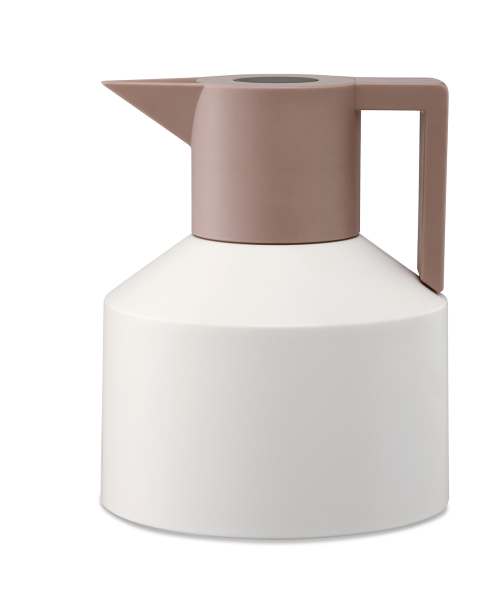 Geo Vacuum Jug, White-0