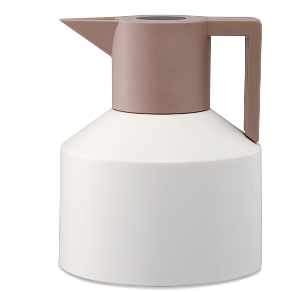 Geo Vacuum Jug, White-0