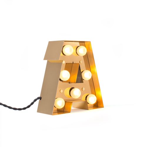 Caractère Alphabet Lights, A-34452