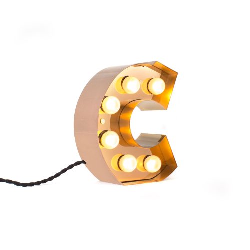 Caractère Alphabet Lights, C-34462