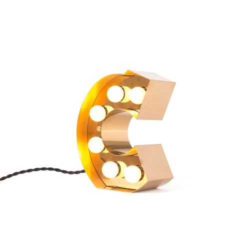 Caractère Alphabet Lights, C-34461