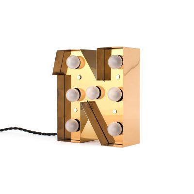 Caractère Alphabet Lights, N-34532
