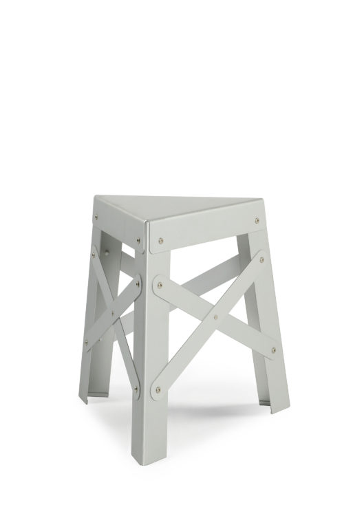 Eiffel Aluminum Stool, Anodized-34378