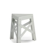 Eiffel Aluminum Stool, Anodized-34378