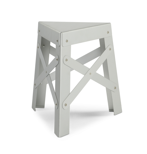 Eiffel Aluminum Stool, Anodized-0