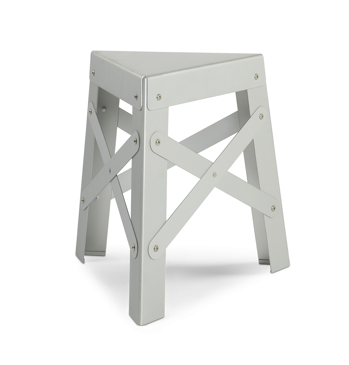 Eiffel Aluminum Stool, Anodized-0