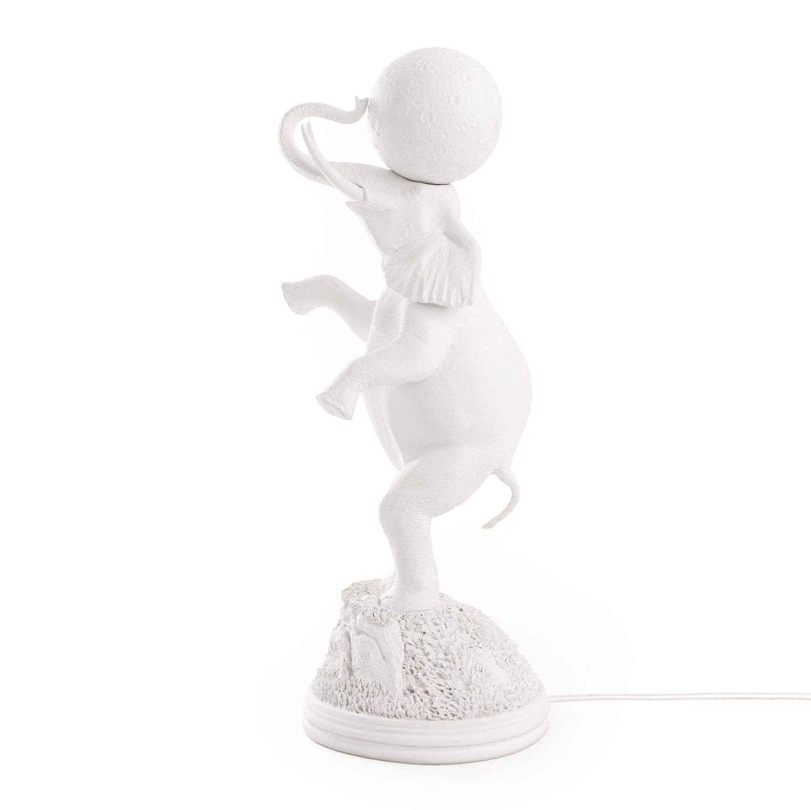 Elephant Lamp By Seletti Standing White