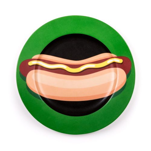 Blow by Studio Job for Seletti, Hot Dog Porcelain Plate-34866