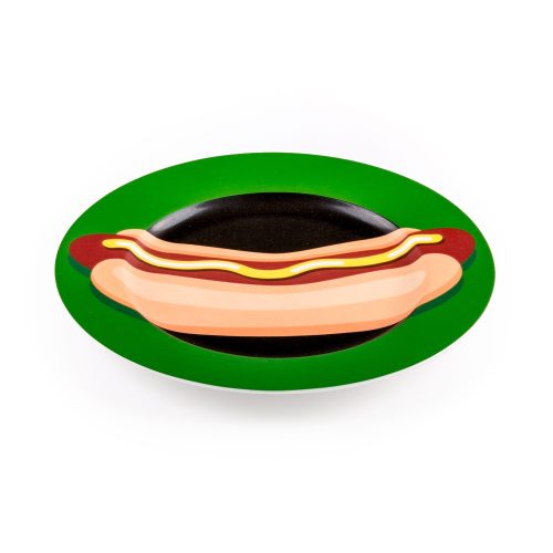 Blow by Studio Job for Seletti, Hot Dog Porcelain Plate-34867