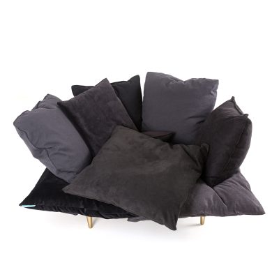 Comfy Armchair, Charcoal Grey-34783