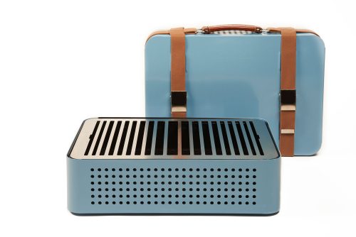 Mon Oncle Portable BBQ Grill, Blue-34630