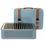 Mon Oncle Portable BBQ Grill, Blue-0