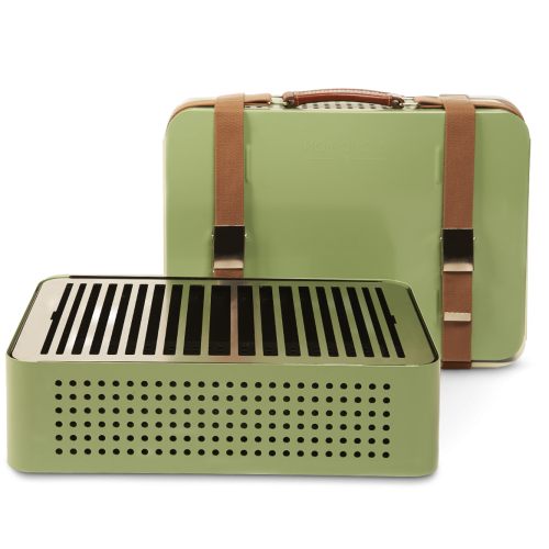 Mon Oncle Portable BBQ Grill, Green-0