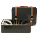 Mon Oncle Portable BBQ Grill, Grey-0