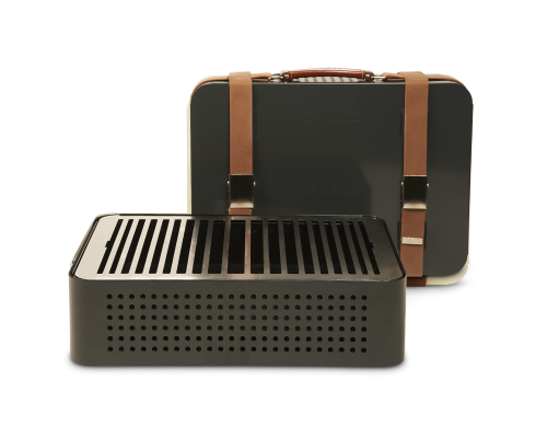 Mon Oncle Portable BBQ Grill, Grey-0