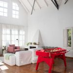 RS#2 Outdoor Football Table, Red-34830