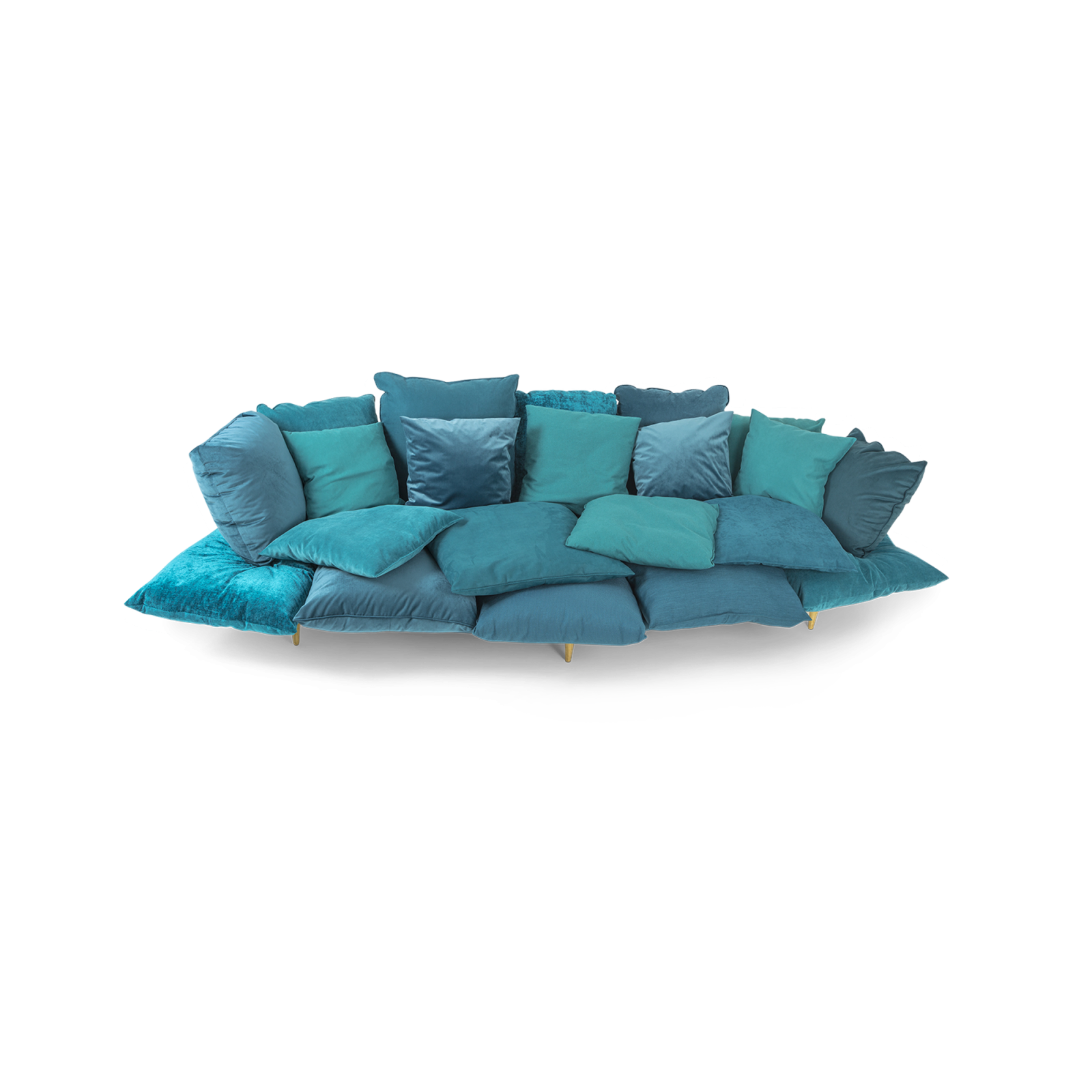 Comfy Sofa, Blue - Gessato Design Store