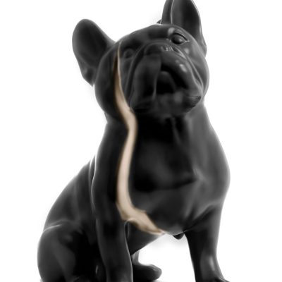 Toto Dog Table Lamp, Black-34757