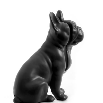 Toto Dog Table Lamp, Black-34756
