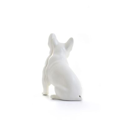 Toto Dog Table Lamp, White-34677