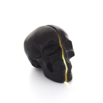 Yorick Skull Lamp, Black-34730