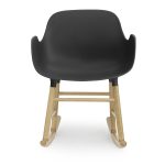 Form Rocking Armchair, Black-35013