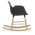 Form Rocking Armchair, Black-35014