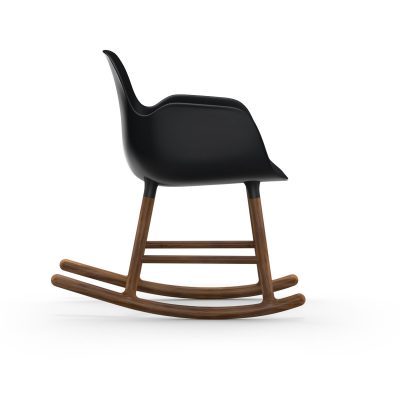 Form Rocking Armchair, Black-35018