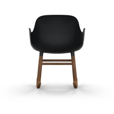 Form Rocking Armchair, Black-35019
