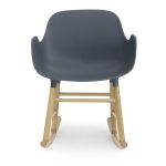 Form Rocking Armchair, Blue-35031